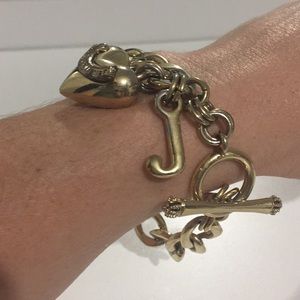 Juicy Couture Gold Charm Bracelet